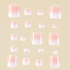 12 Sizes-24 Pcs Press On Nails Y111