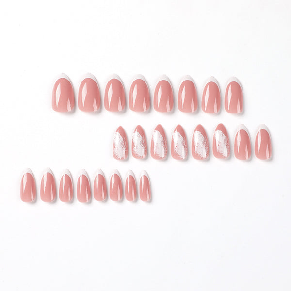 12 Sizes-24 Pcs Press On Nails JP2160