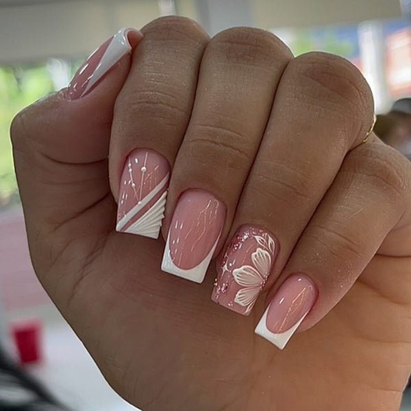 12 Sizes-24 PcsPress On Nails JP3755