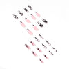 12 Sizes-24 Pcs Press On Nails JP1337