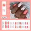 12 Sizes-24 Pcs Press On Nails W682
