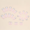 12 Sizes-24 Pcs Press On Nails W460