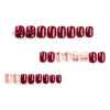 12 Sizes-24 Pcs Press On Nails JP2994