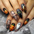 12 Sizes-24 Pcs Press On Nails Y1121