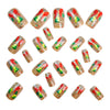 12 Sizes-24 Pcs Press On Nails Y1304