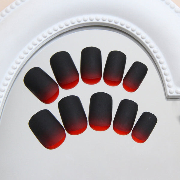 12 Sizes-24 Pcs Press On Nails R934