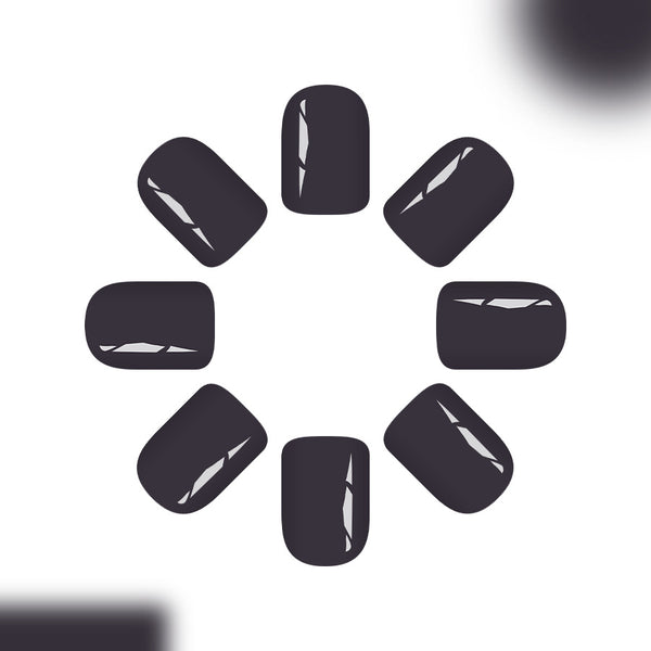 12 Sizes-24 Pcs Press On Nails C1198