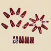 12 Sizes-24 Pcs Press On Nails Y1720