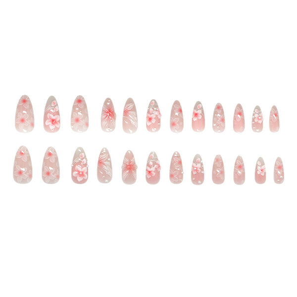 12 Sizes-24 Pcs Press On Nails Z1121