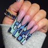 12 Sizes-24 Pcs Press On Nails JP3059