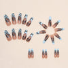 12 Sizes-24 Pcs Press On Nails W491
