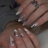 12 Sizes-24 Pcs Press On Nails JP3987
