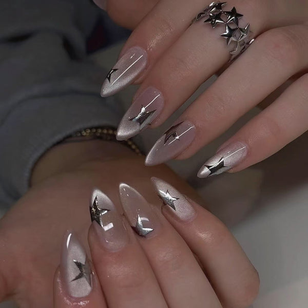 12 Sizes-24 Pcs Press On Nails JP3987