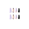 12 Sizes-24 Pcs Press On Nails JP2012