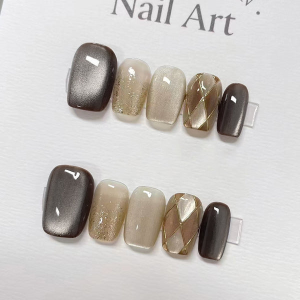 30 Pcs Press On Nails MY090