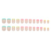 12 Sizes-24 Pcs Press On Nails W2137