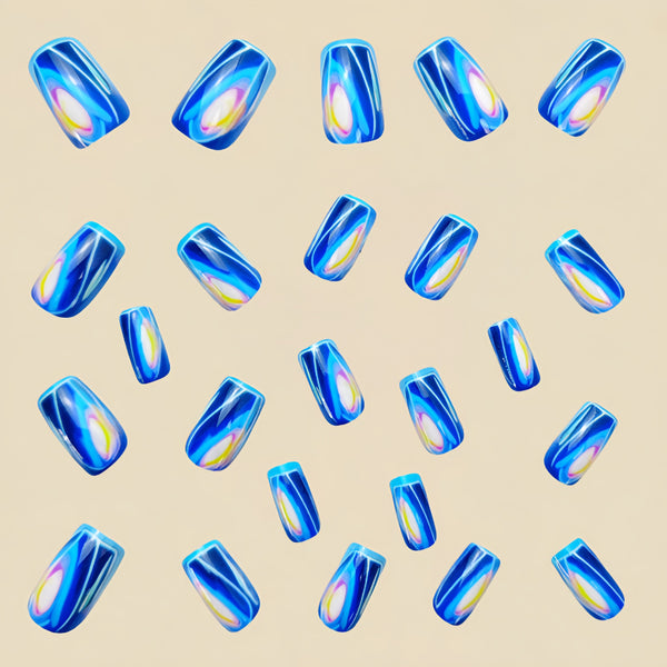 12 Sizes-24 Pcs Press On Nails Y538