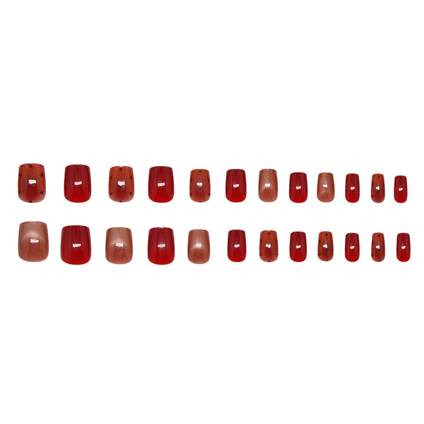 12 Sizes-24 Pcs Press On Nails MY125