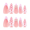 12 Sizes-24 Pcs Press On Nails JP4005