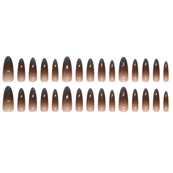 12 Sizes-24 Pcs Press On Nails W1604