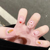 12 Sizes-24 Pcs Press On Nails R554
