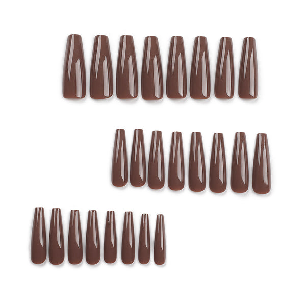 12 Sizes-24 Pcs Press On Nails JP2884
