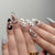 12 Sizes-24 Pcs Press On Nails C1593