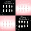 48 Pcs Press On Nails Xmas-6-48pcs