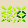 12 Sizes-24 Pcs Press On Nails Y1604