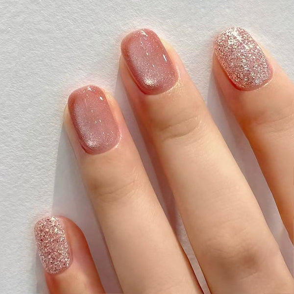 12 Sizes-24 Pcs Press On Nails C1432