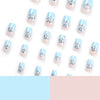 12 Sizes-24 Pcs Press On Nails JP2962