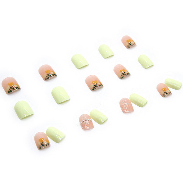 12 Sizes-24 Pcs Press On Nails Z285