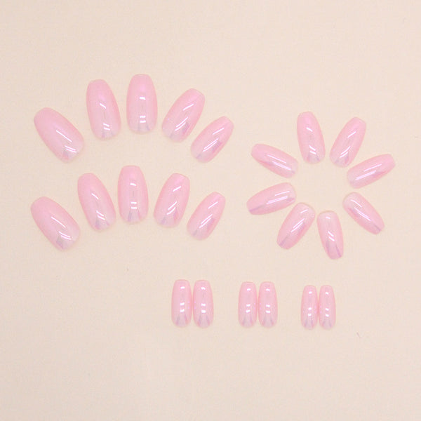 12 Sizes-24 Pcs Press On Nails W1241