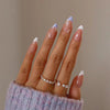 12 Sizes-24 Pcs Press On Nails JP1485
