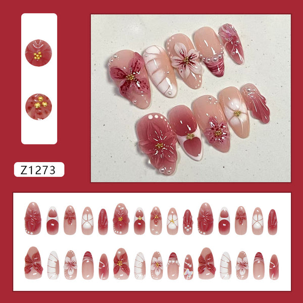 30 Pcs Press On Nails Z1273
