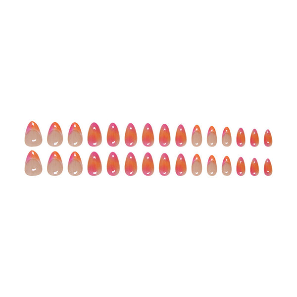 12 Sizes-24 Pcs Press On Nails W1683