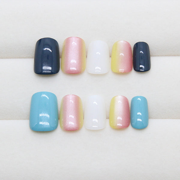12 Sizes-24 Pcs Press On Nails MY128