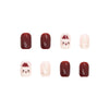 12 Sizes-24 Pcs Press On Nails R612