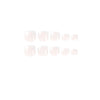 Press On Toe nails Set 24pcs/set JP2209