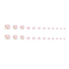 12 Sizes-24 Pcs Press On Nails F073