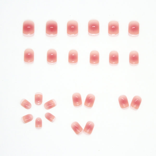 12 Sizes-24 Pcs Press On Nails R350