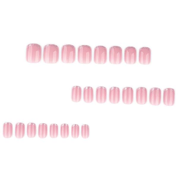 12 Sizes-24 Pcs Press On Nails JP4178