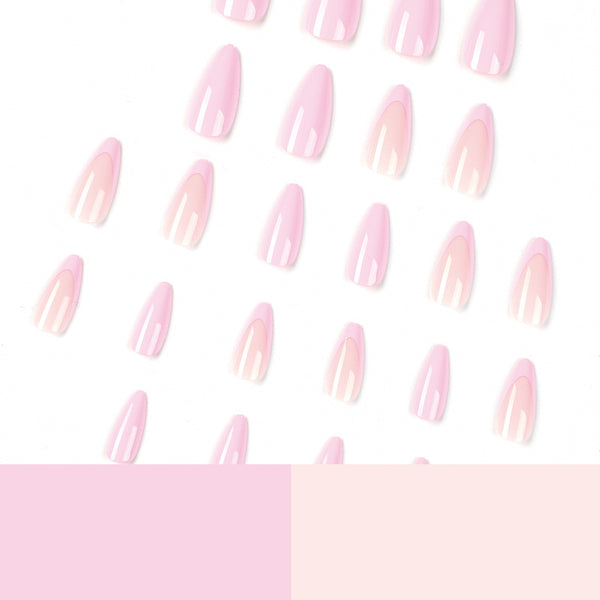 12 Sizes-24 Pcs Press On Nails JP1988