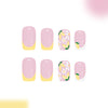 12 Sizes-24 Pcs Press On Nails C1532