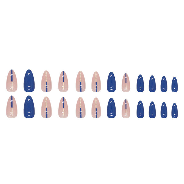 12 Sizes-24 Pcs Press On Nails W636
