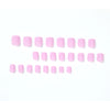 12 Sizes-24 Pcs Press On Nails JP1747