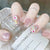 12 Sizes-24 Pcs Press On Nails MY039