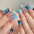 12 Sizes-24 Pcs Press On Nails Y1475