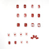 12 Sizes-24 Pcs Press On Nails JP1216