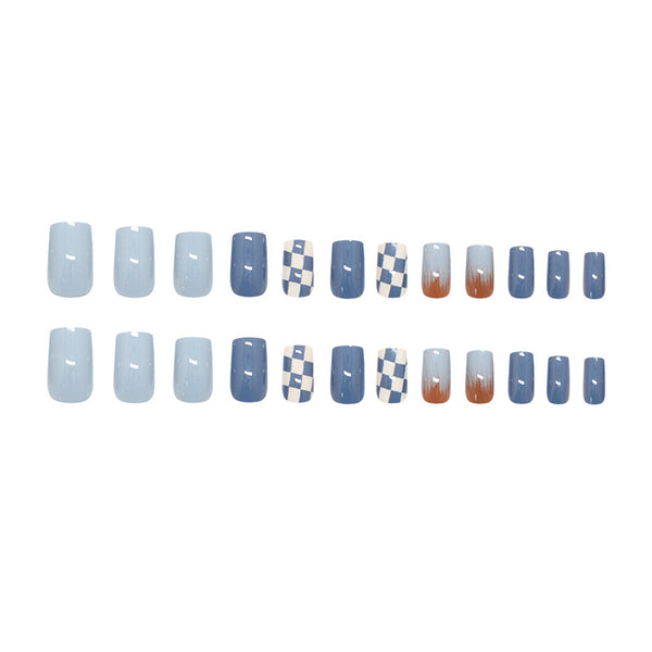 12 Sizes-24 PcsPress On Nails R964